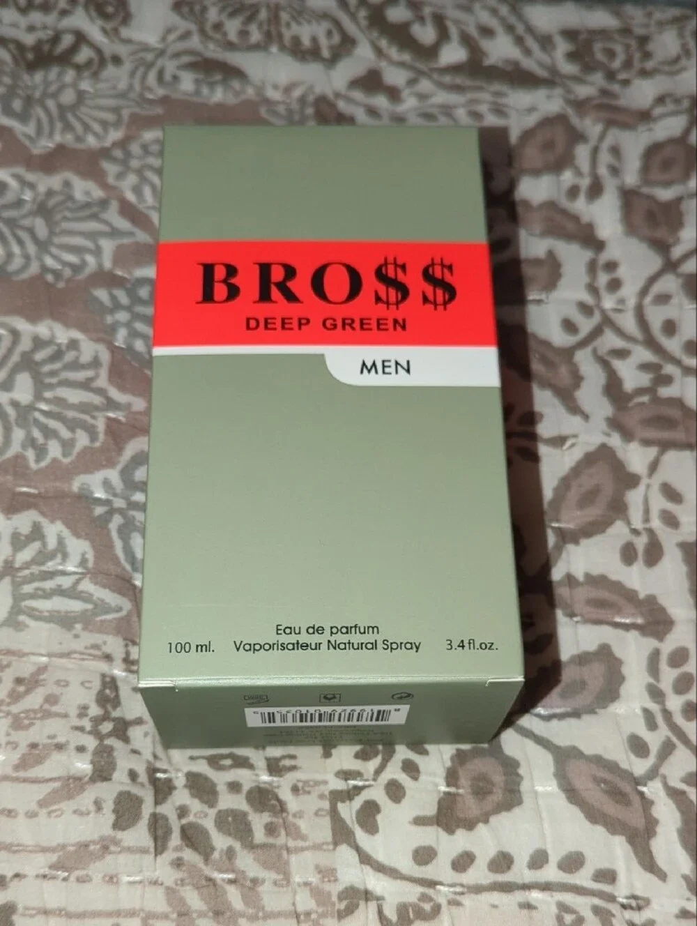 Men's Fragrance Set — Bright Orange & Olive Green